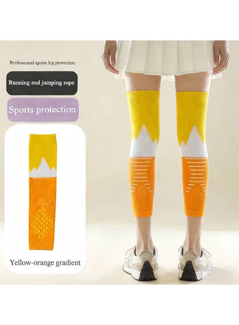 Compression Leg Sleeves for Running & Gym - Breathable Neoprene, Muscle Support & Recovery - Image 1